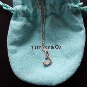 Tiffany "S" diamond necklace